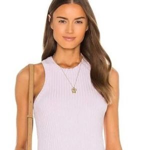 FP Movement Blissed Out Ribbed Tank Dew Berry
